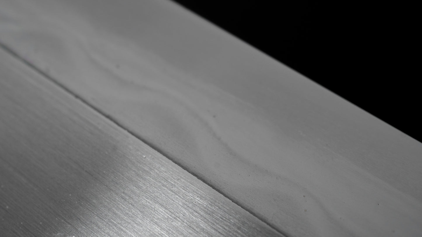 Hitohira Togashi White #1 Mizu Honyaki Yanagiba 300mm Taihei Ebony Handle (Saya)