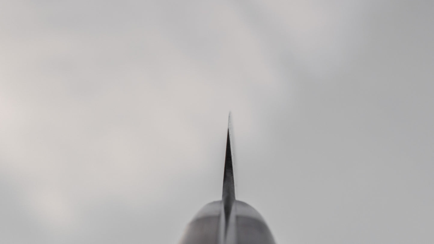 Hitohira HG Tsuchime Damascus Paring 85mm Imitation Mahogany Handle