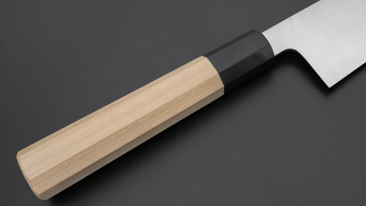 Hitohira Ashi Zweedse roestvrijstalen Gyuto 240 mm Ho-houten handgreep