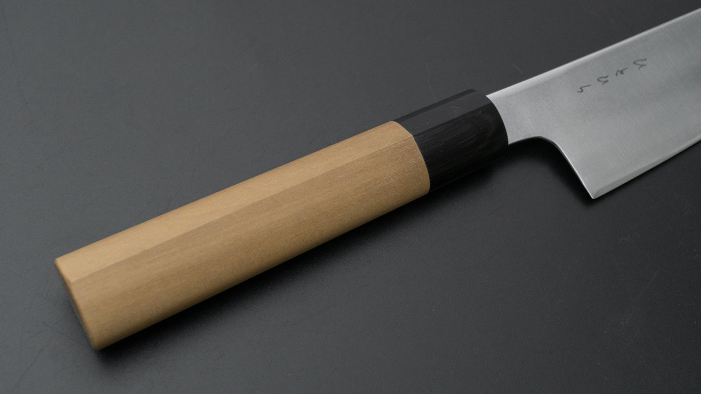 Hitohira KH Stainless Kiritsuke Gyuto 210mm Ho Wood Handle (D-Shape)