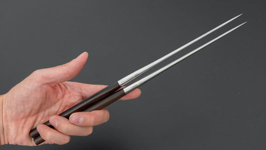 Hitohira Ebony Moribashi Chopstick 150mm Rounded