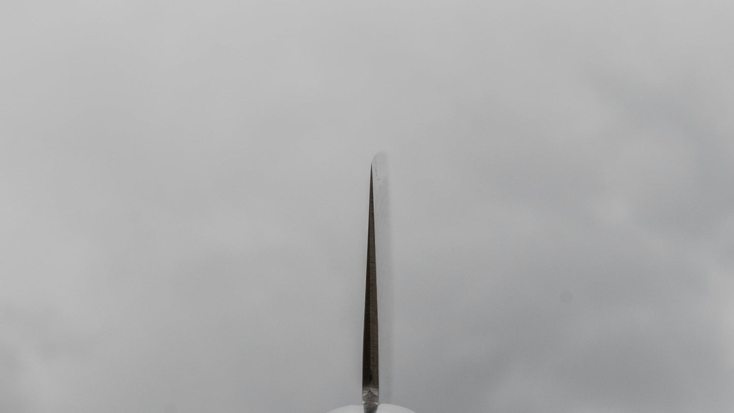 Hitohira NM V10 Damascus Nakiri 165mm Pakka Handle