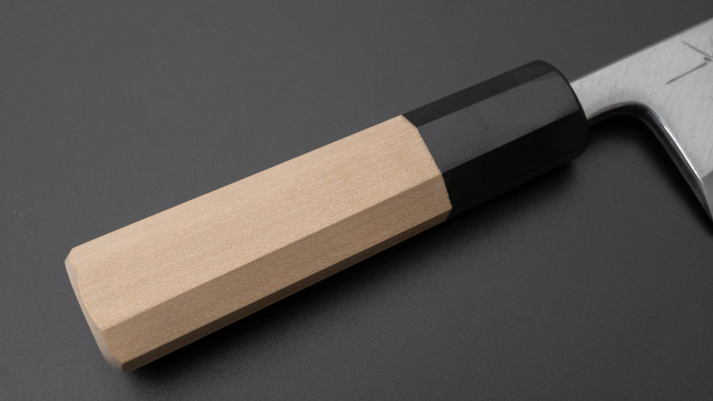 Hitohira Tanaka Manzo White #2 Deba 120mm Ho Wood Handle (Saya)