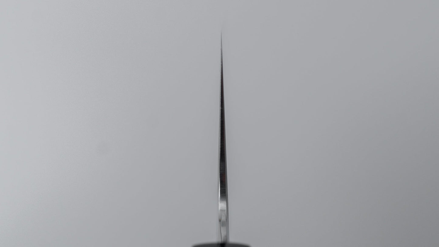 Tetsujin Silver #3 Metal Flow Gyuto 240mm Taihei Makassar Ebony Handle