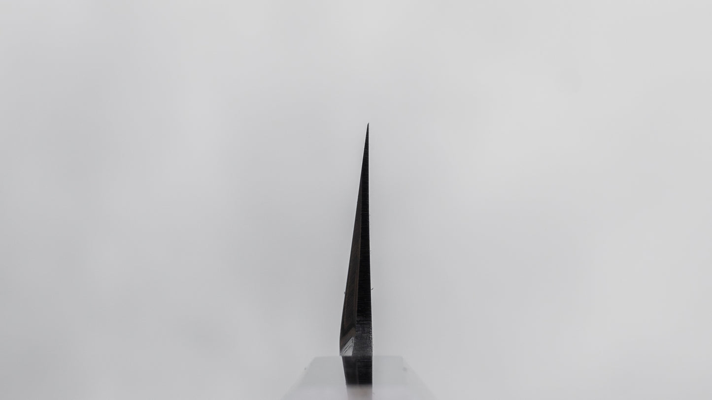 Hitohira Kikuchiyo Manzo Blue #2 Kiritsuke 270mm Ho Wood Handle (Saya)