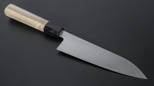 Hitohira Ashi Swedish Stainless Santoku 165mm Ho Wood Handle