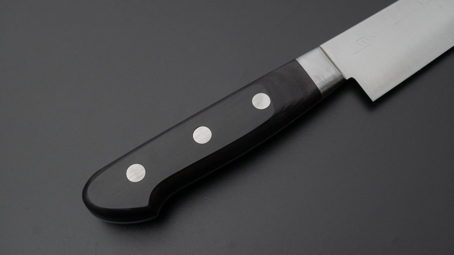 Hitohira Ashi Wit #2 Sujihiki 240 mm Pakka-handvat