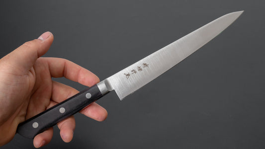 Hitohira Imojiya KF Stainless Petty 180mm Pakka Handle