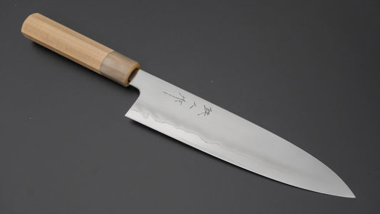 Tetsujin Silver #3 Ukiba Gyuto 210mm Ho Wood Handle