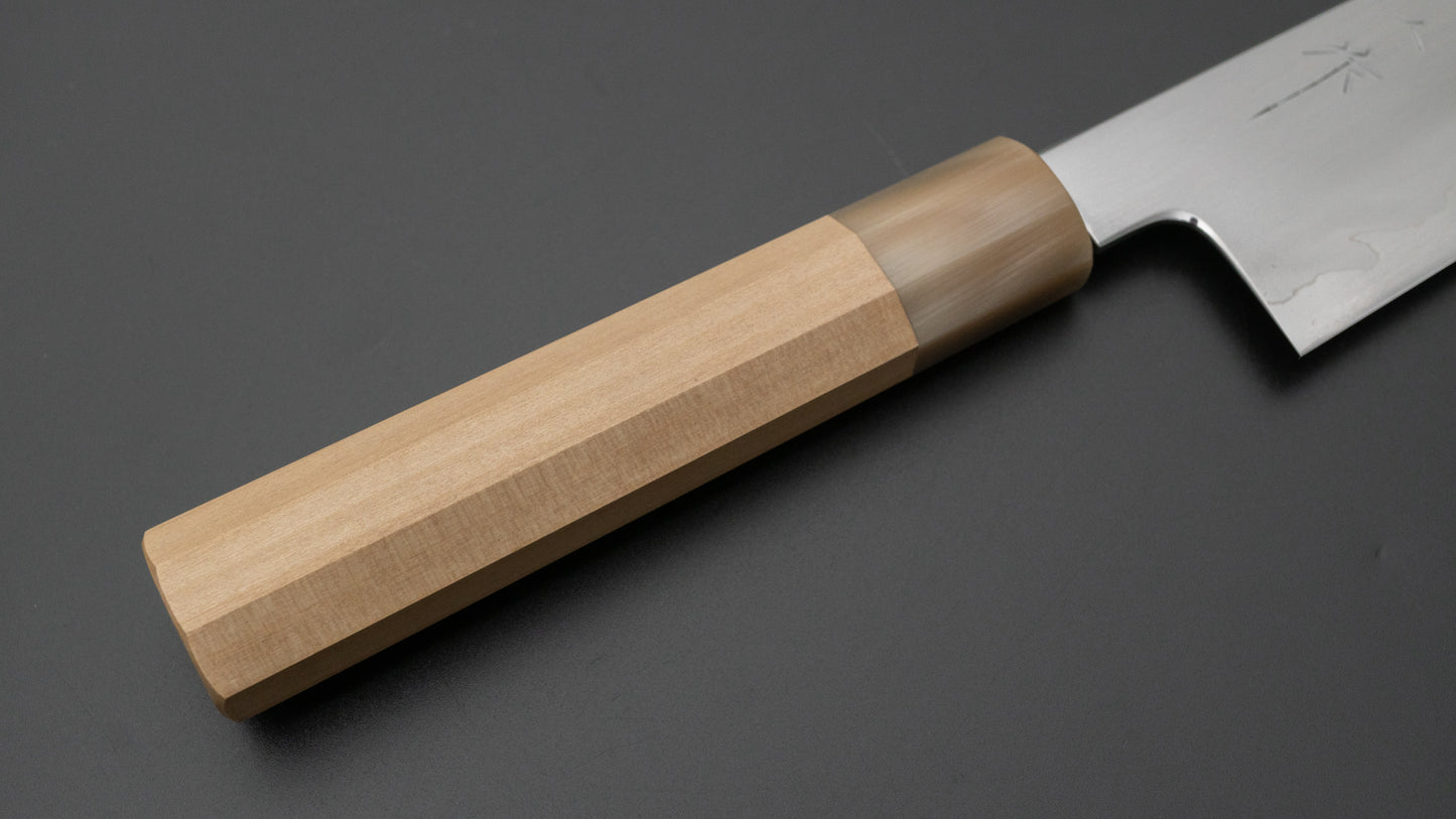 Tetsujin Silver #3 Ukiba Gyuto 210mm Ho Wood Handle