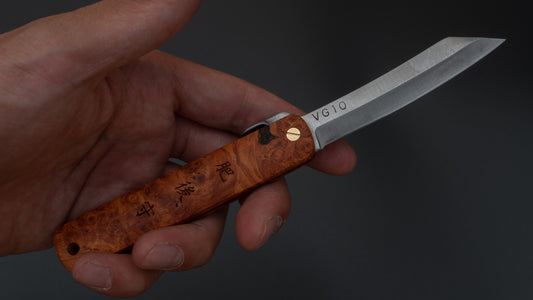 Higonokami VG10 Folding Knife Quince Handle