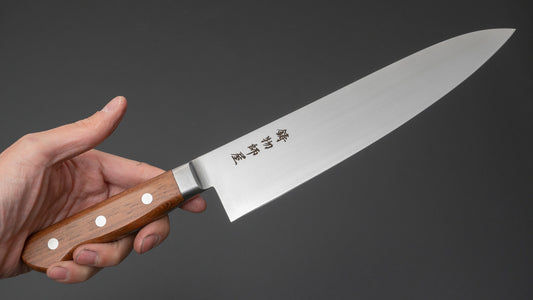 Hitohira Imojiya OKD VG-1 Gyuto 210mm Tagayasan Handle