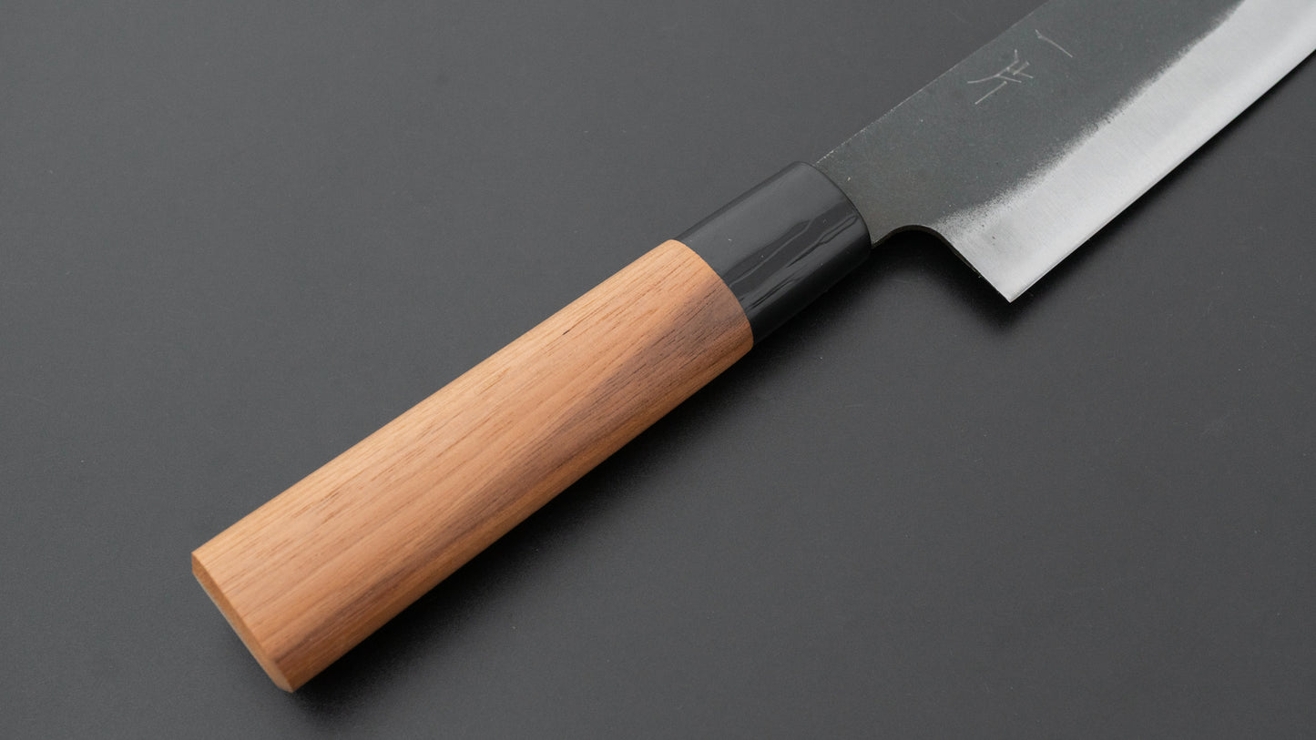 Hitohira Hizen Kurouchi White #2 Santoku 165mm Walnut Handle