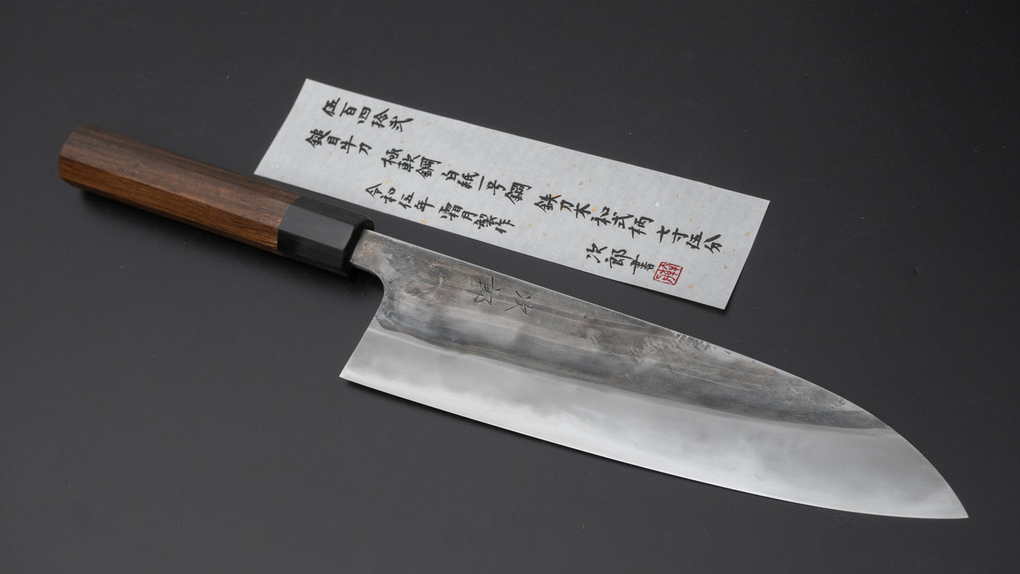 Jiro Tsuchime Wa Gyuto 225 mm Taihei Tagayasan-handvat (#542)