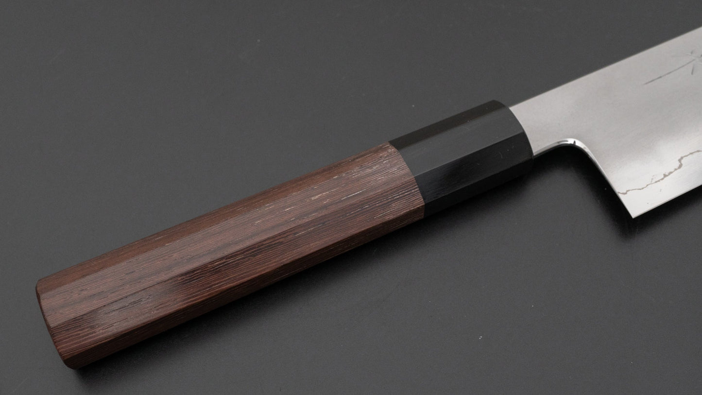 Tetsujin Silver #3 Kasumi Kiritsuke Gyuto 240mm Taihei Tagayasan Handle