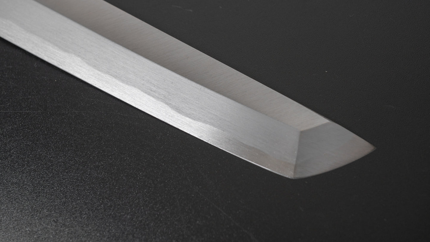 Hitohira Kikuchiyo Manzo White #3 Sakimaru Takobiki 270mm Walnut Handle (Saya)