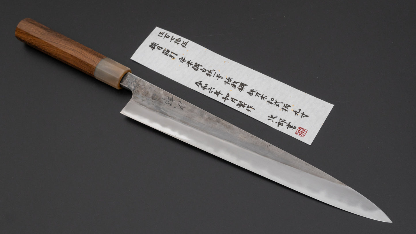 Jiro Tsuchime Wa Sujihiki 270mm Taihei Tagayasan Handle (#575)