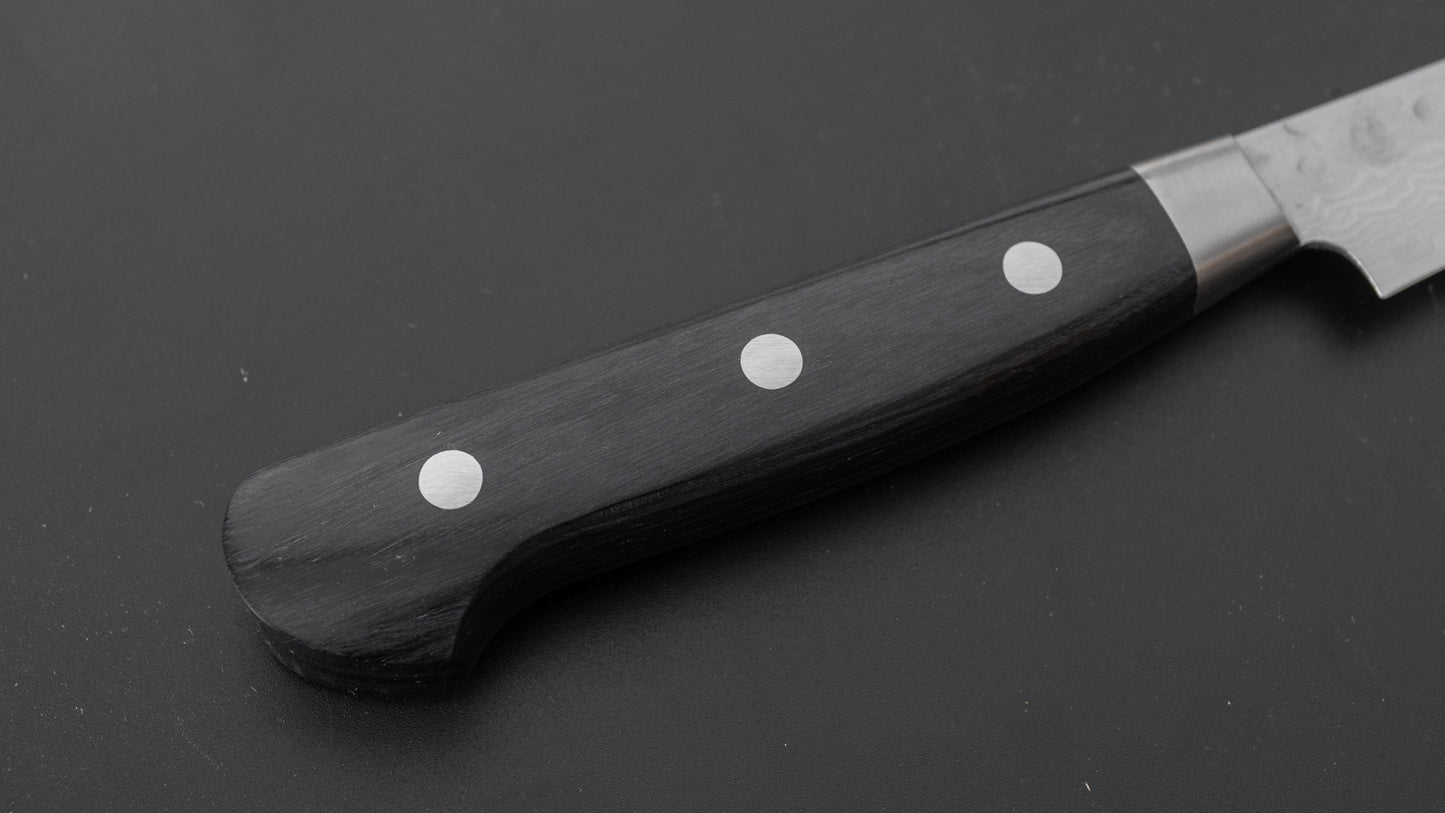 Hitohira Imojiya ST Tsuchime Damascus Paring Pakka Handle (Yo)