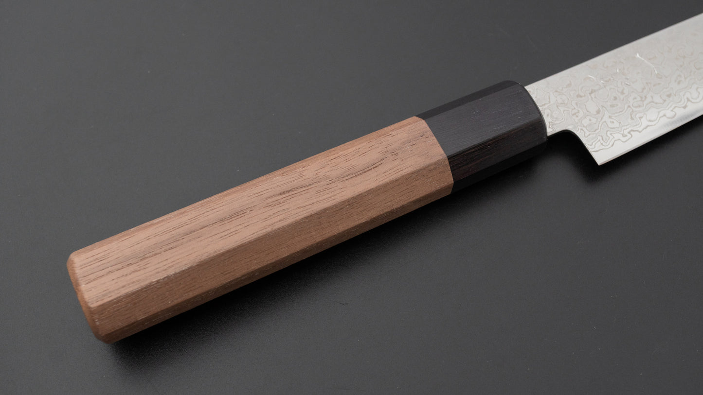 Hitohira HG Damascus Petty 150mm Walnoot Handvat