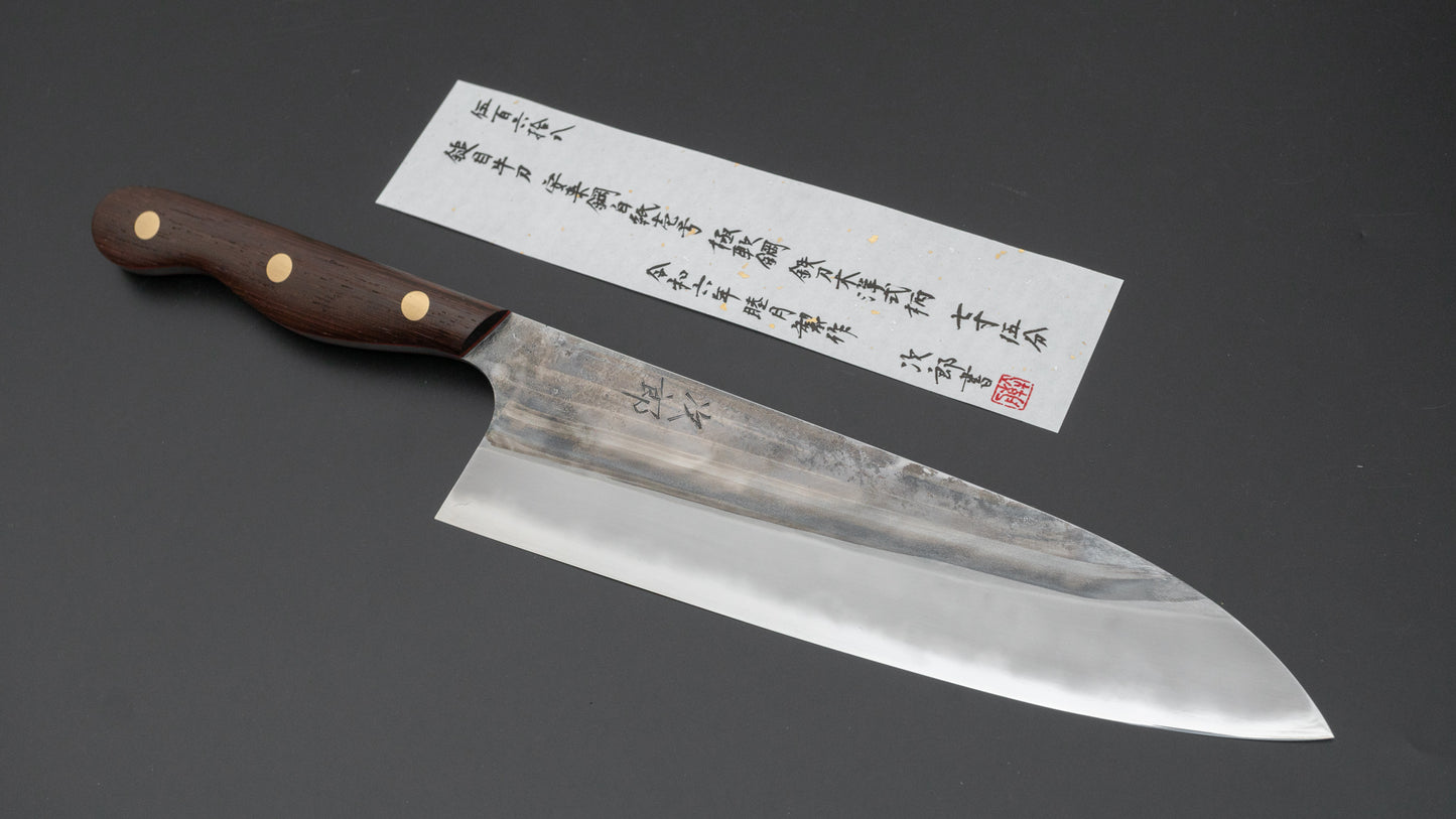 Jiro Tsuchime Yo Gyuto 225mm Tagayasan Handle (#568)