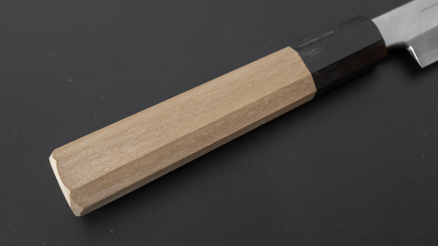 Hitohira Kikuchiyo Manzo Blue #2 Sakimaru Takobiki 240mm Ho Wood Handle (Saya)