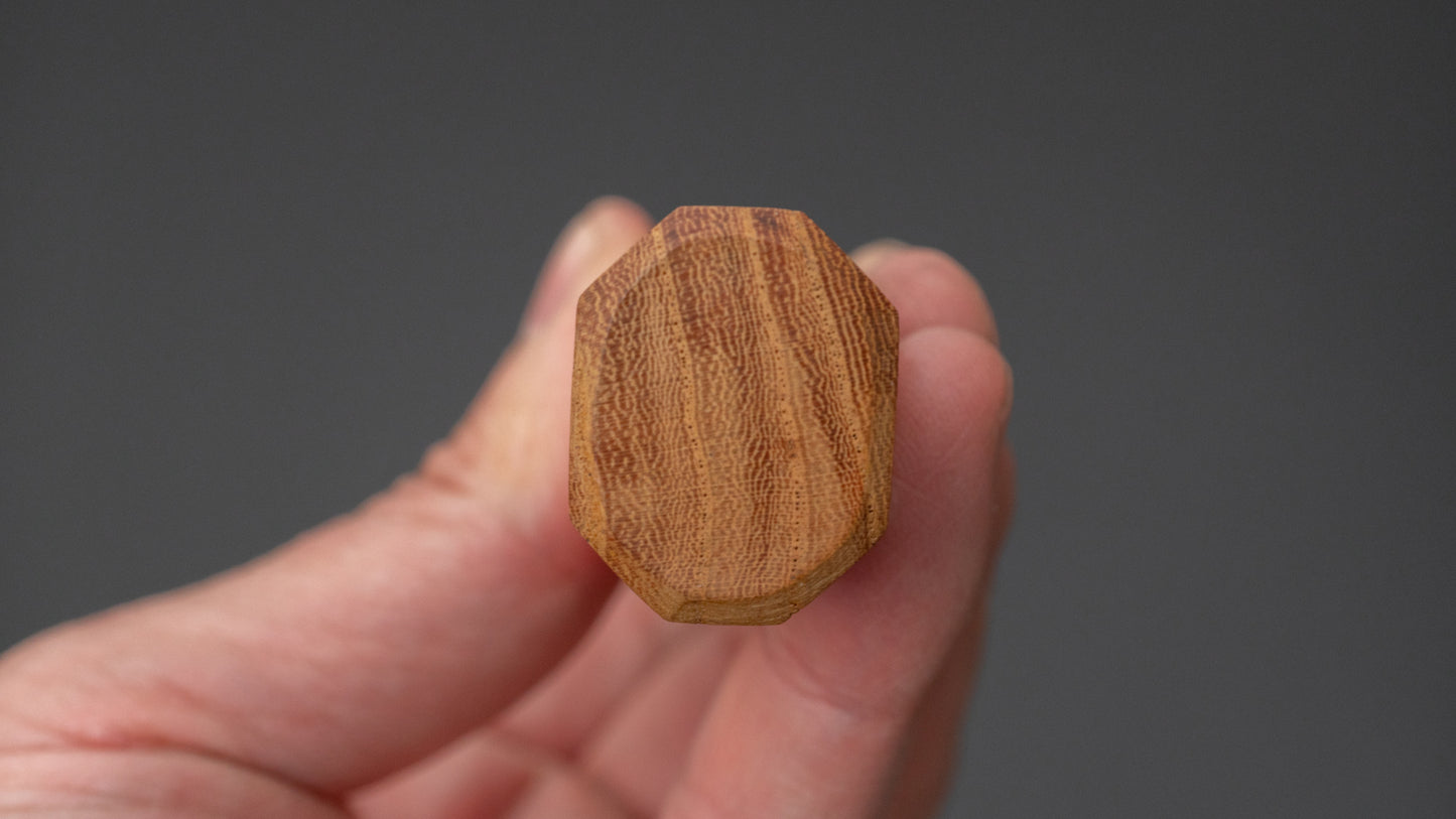 Hitohira Echizen SG2 Petty 135 mm Keyaki Zelkova-handvat