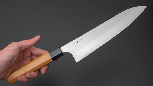 Hitohira Echizen SG2 Gyuto 210mm Keyaki Zelkova Handle
