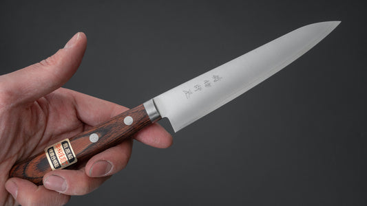 Hitohira Imojiya MZ VG-1 Petty 135mm Imitation Mahogany Handle