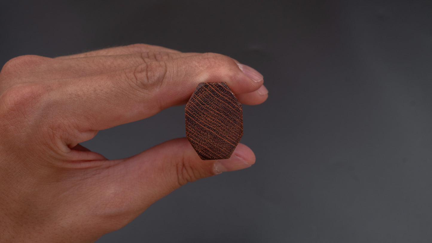 Taihei Custom Lacewood achthoekig handvat (Gyuto /Yanagiba L)