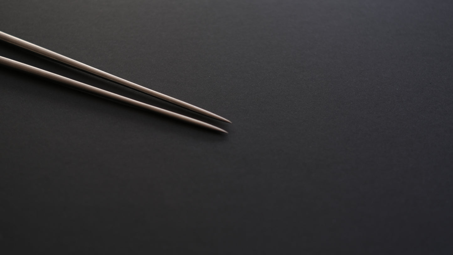 Hitohira All Stainless Moribashi Chopstick 180mm Hexagonal