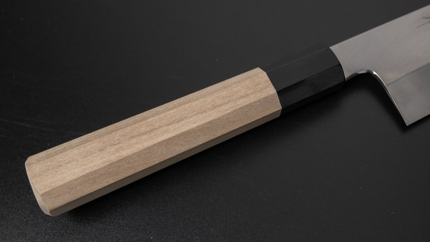 Hitohira Kikuchiyo Kyuzo Migaki Gyuto Knife 240mm Ho Wood Handle