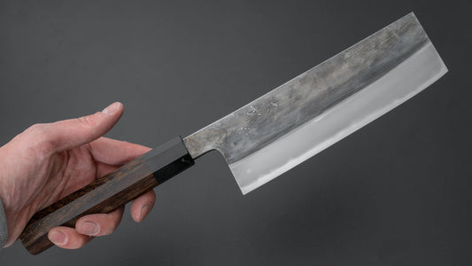 Jiro Tsuchime Wa Nakiri 180mm Taihei Tagayasan Handle (#426)