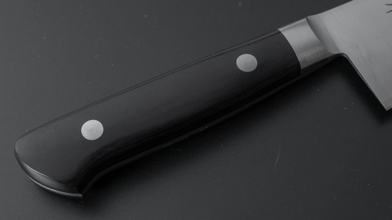 Hitohira FJ SG2 Santoku 180 mm Pakka-handgreep