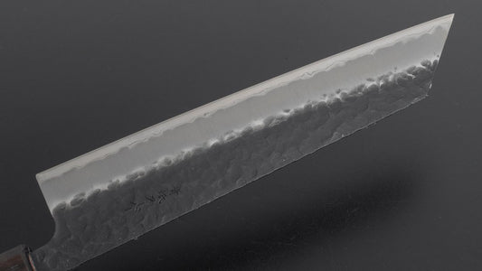 Hitohira Futana SB Kuro Tsuchime Kiritsuke Gyuto 210mm Cherry Wood Handle