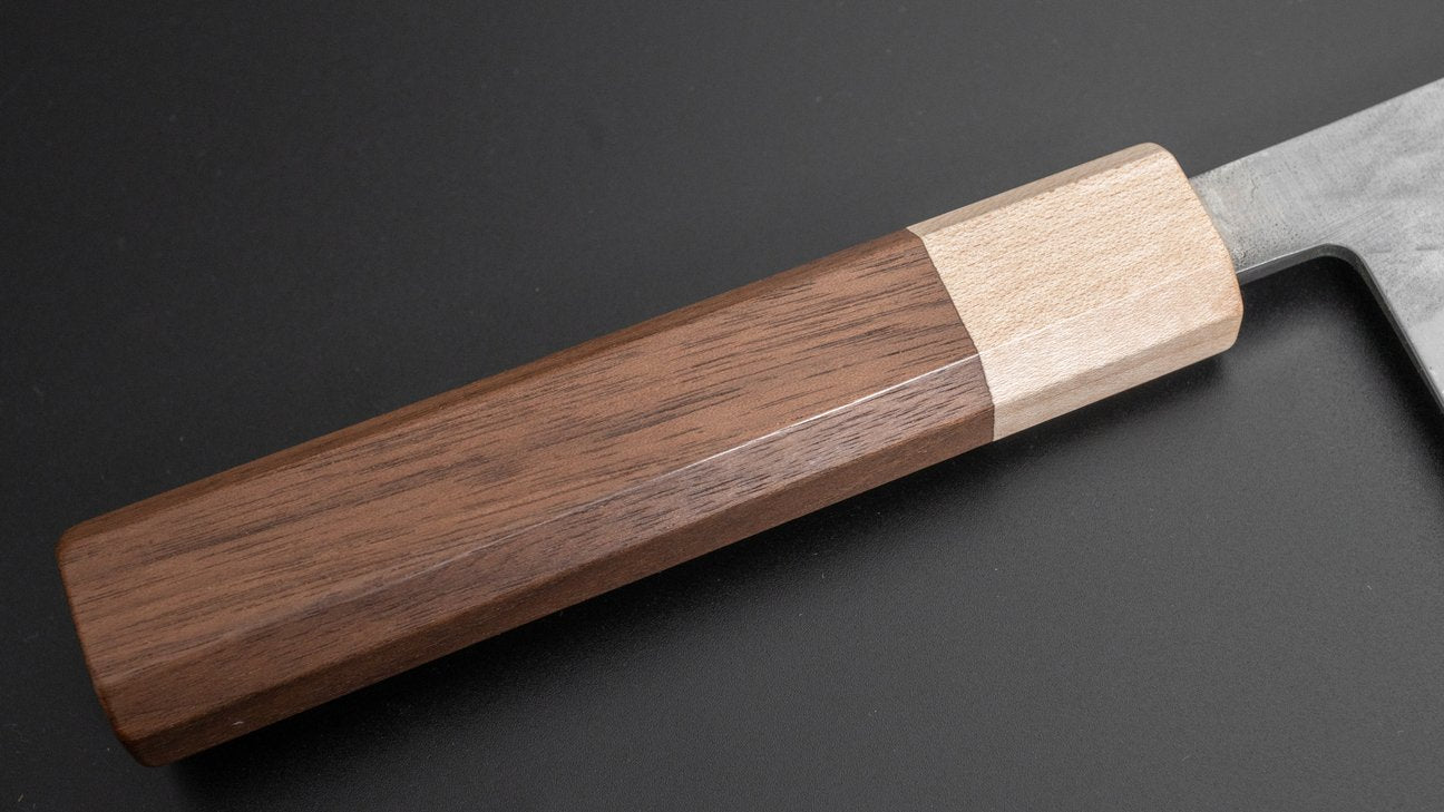 Hitohira TD SLD Tsuchime Santoku 165mm Walnut Handle
