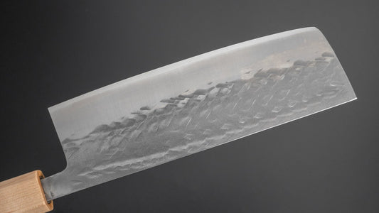 Hitohira TD SLD Tsuchime Nakiri 165mm Walnut Handle