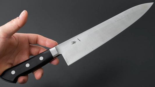 Hitohira FJ Semi Stainless Gyuto 240mm Pakka Handle