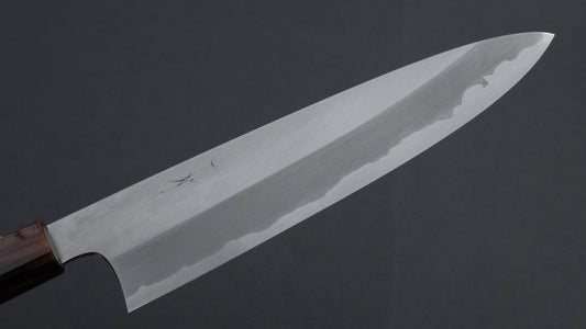 Hitohira Togashi Blue #1 Stainless Clad Gyuto 240mm Taihei Ebony Handle
