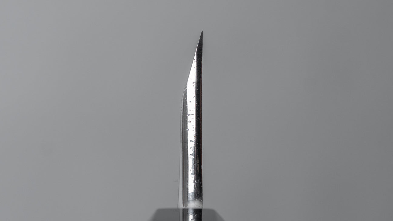 Hitohira Tanaka Manzo Wit #2 Deba 165 mm Ho houten handvat (Saya)