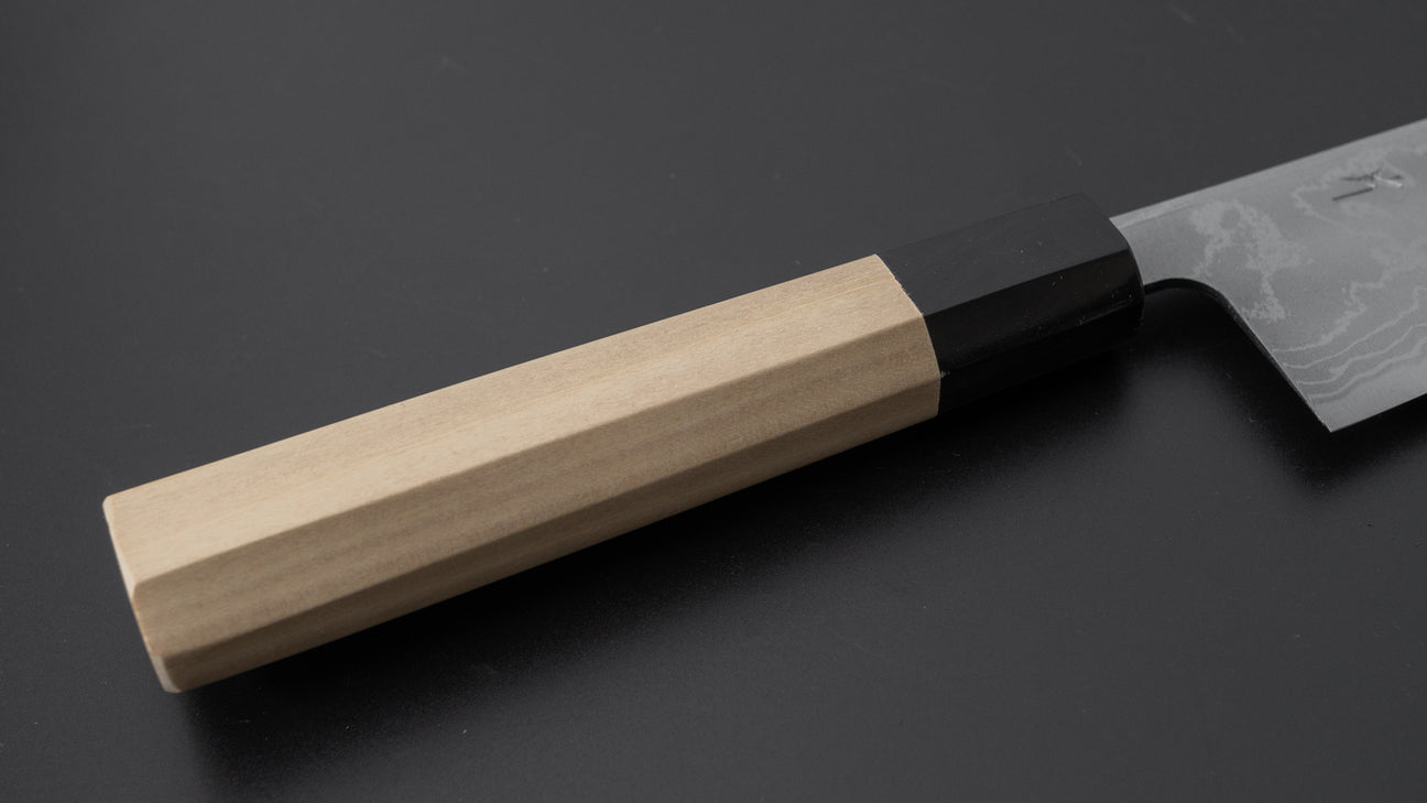 Hitohira GR Blue #2 Damascus Gyuto 210mm Ho Wood Handle