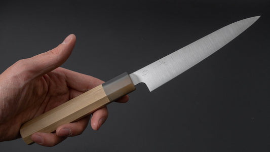 Hitohira Ashi White #2 Petty 150mm Ho Wood Handle