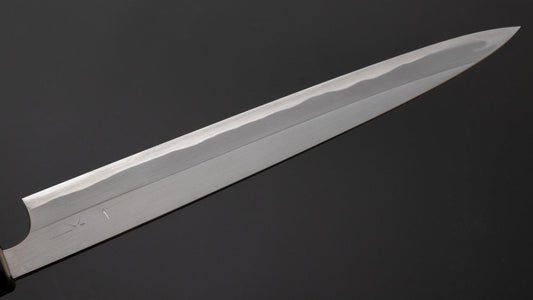 Hitohira Togashi Wit #1 Tachi Linkshandige Yanagiba 270 mm Ho Houten Handvat (Saya)