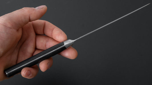 Morihei Hisamoto Hagane Petty 120mm Pakka Handle