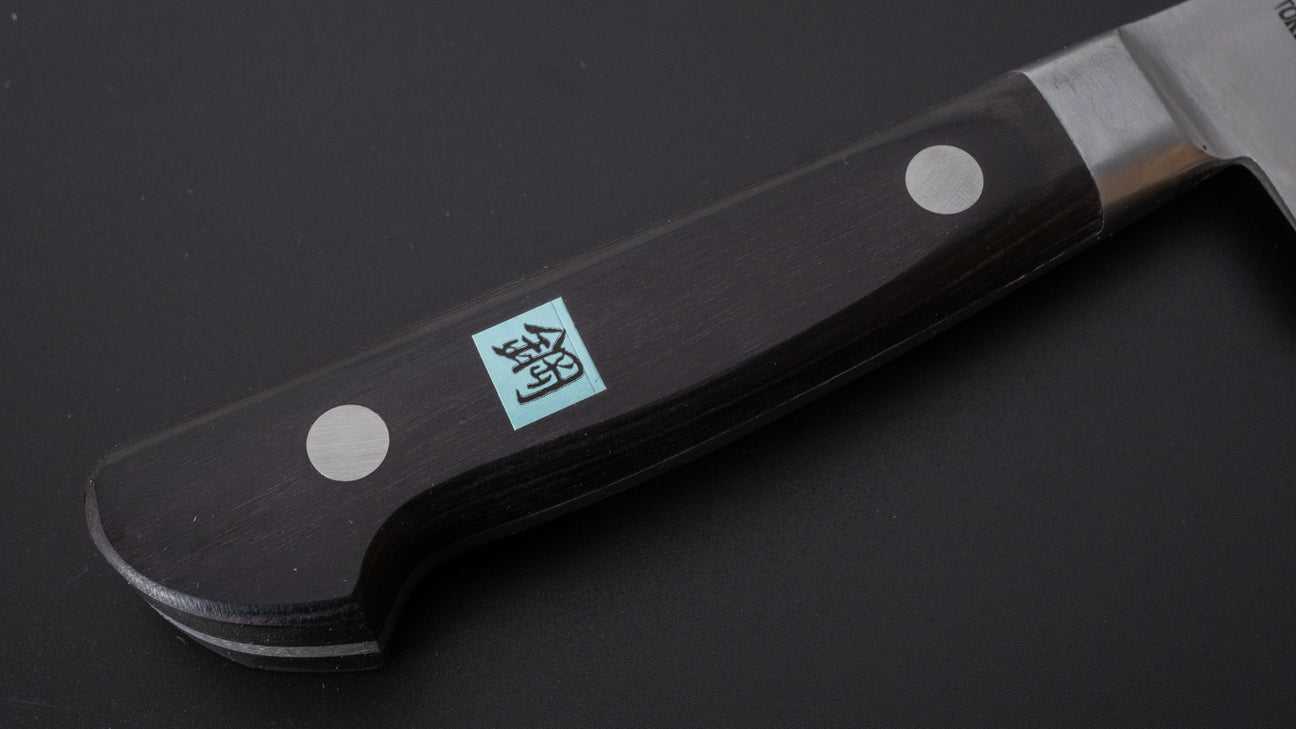 Morihei Hisamoto Hagane Honesuki Kaku 135mm Pakka Handle