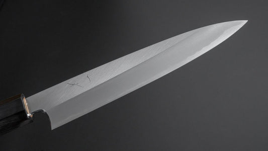 Hitohira Togashi Wit #1 Roestvrij bekleed klein 165 mm Ho houten handvat