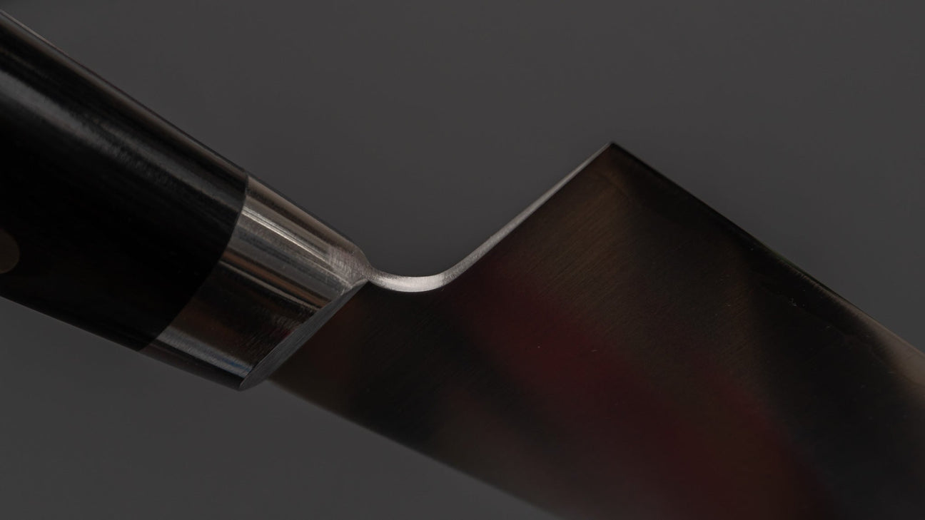 Hitohira T10 Migaki Gyuto 180 mm Pakka-handvat