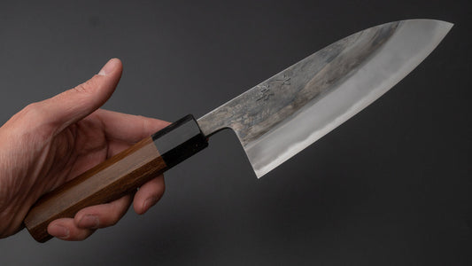 Jiro Tsuchime Wa Santoku 165 mm Taihei Tagayasan-handvat (#450)