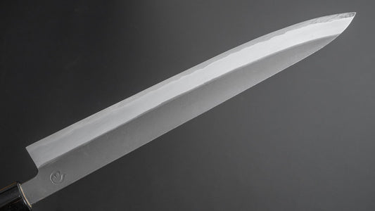 Hitohira Hinode Kurouchi Wit #2 Roestvrij beklede Sujihiki 270 mm Ho houten handvat