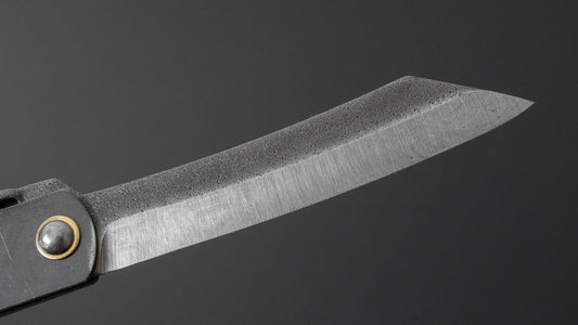 Higonokami Mono Folding Knife Large Iron Handle (Black Handle)