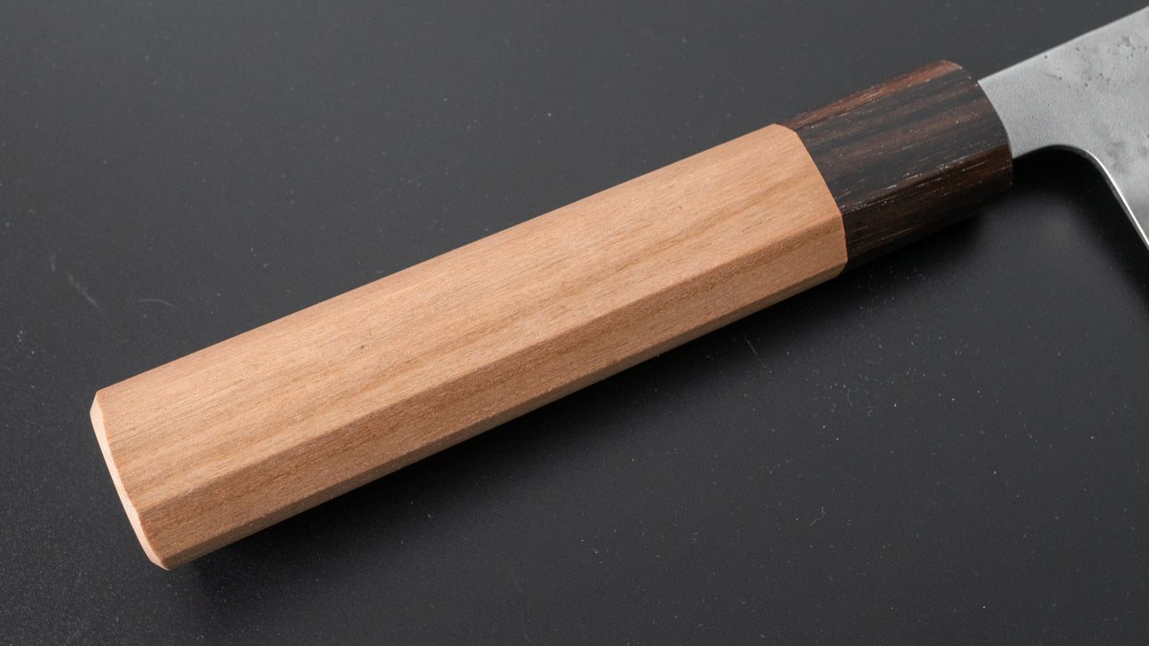 Hitohira Futana S3 Nashiji Gyuto 180 mm kersenhouten handvat